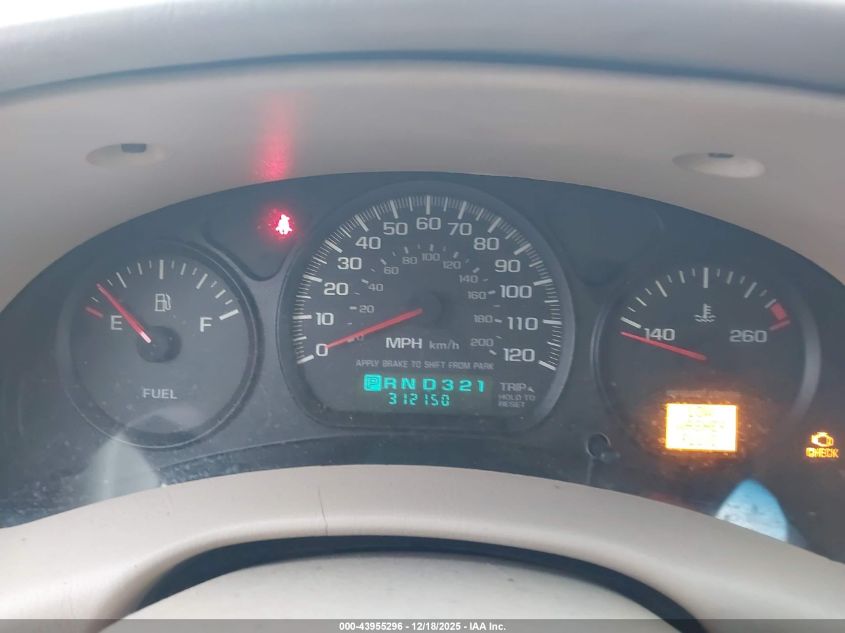 2003 Chevrolet Impala VIN: 2G1WF52E139212875 Lot: 43955296