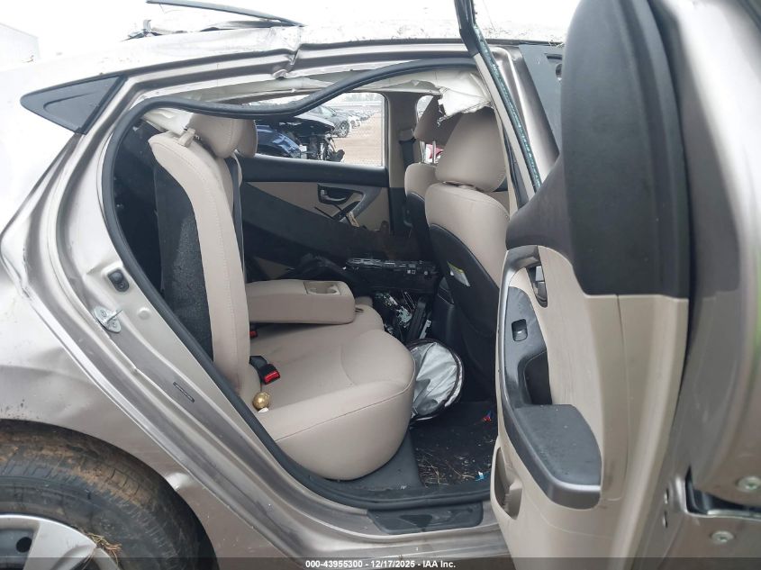 2016 Hyundai Elantra Se VIN: 5NPDH4AE2GH759032 Lot: 43955300