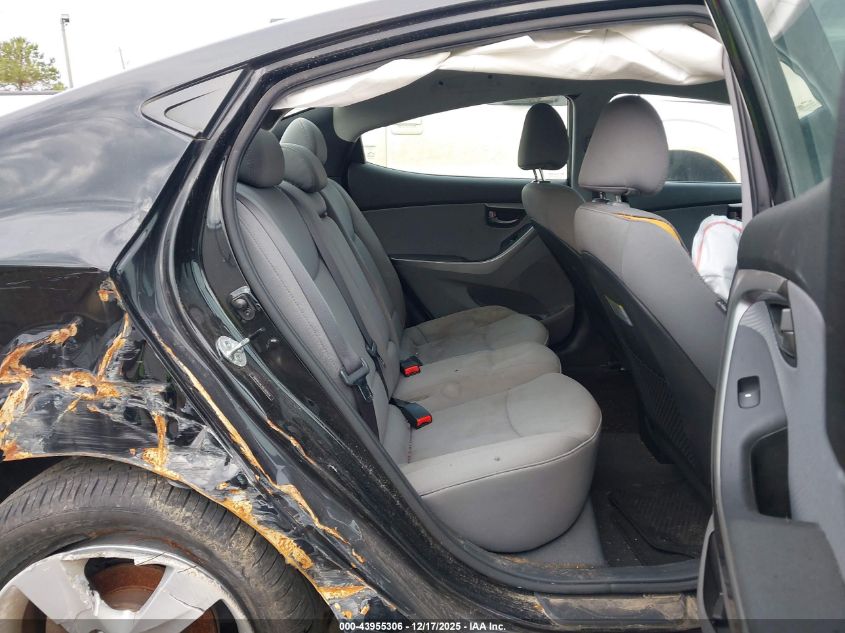 2013 Hyundai Elantra Gls VIN: 5NPDH4AE3DH282624 Lot: 43955306