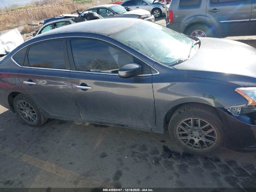 2014 Nissan Sentra S VIN: 3N1AB7AP7EL621655 Lot: 43955307