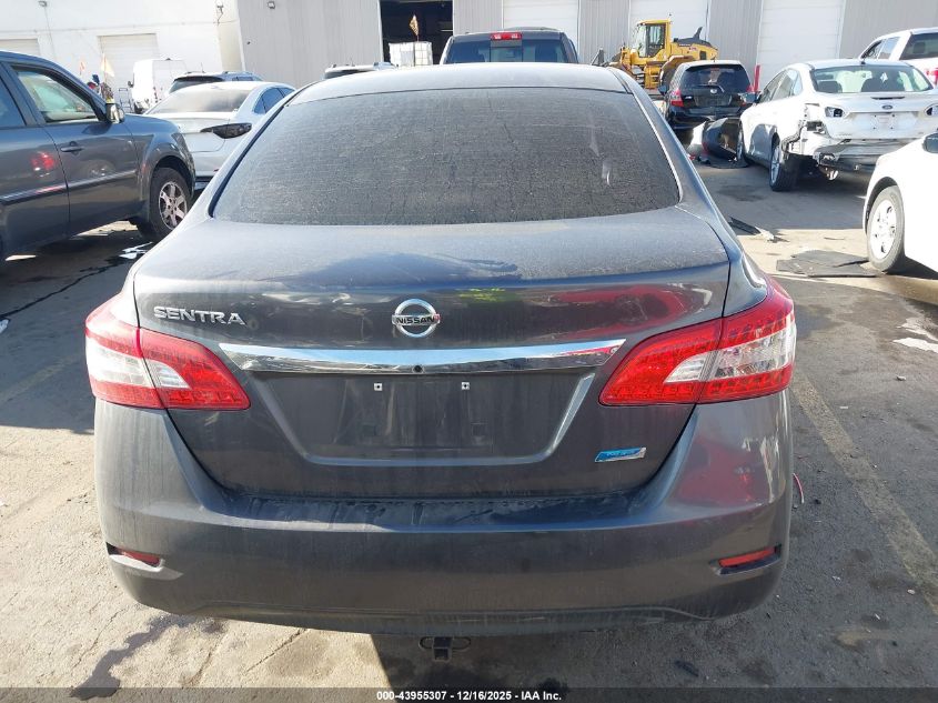 2014 Nissan Sentra S VIN: 3N1AB7AP7EL621655 Lot: 43955307