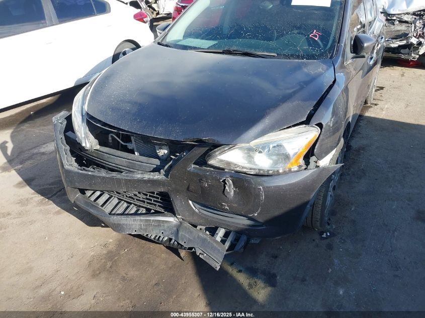 2014 Nissan Sentra S VIN: 3N1AB7AP7EL621655 Lot: 43955307