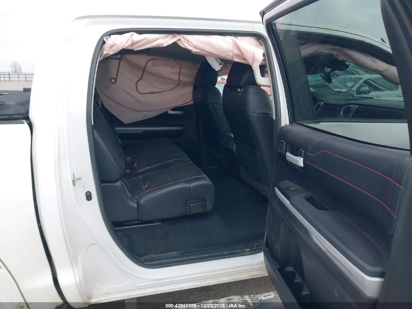 2019 Toyota Tundra Trd Pro 5.7L V8 VIN: 5TFDY5F1XKX799691 Lot: 43955309