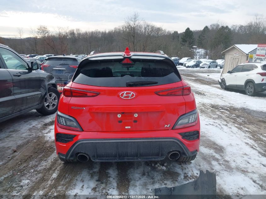 2023 Hyundai Kona N VIN: KM8KH3AC9PU006762 Lot: 43955313