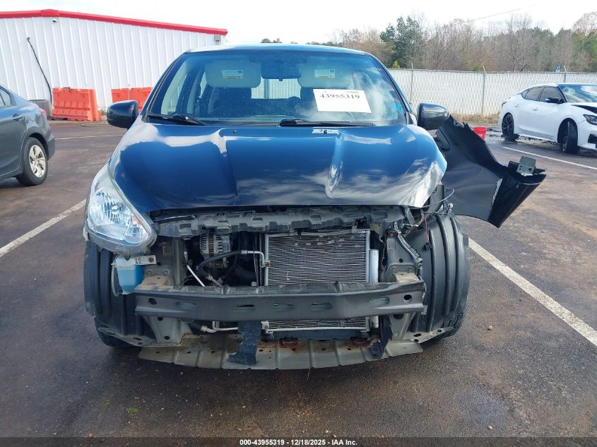 2017 Mitsubishi Mirage Es VIN: ML32A3HJ9HH016430 Lot: 43955319