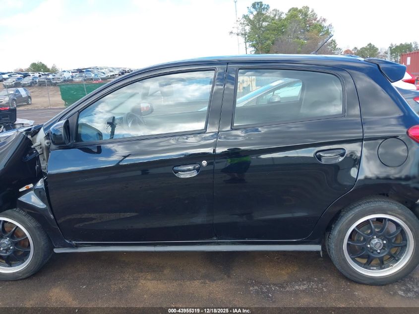 2017 Mitsubishi Mirage Es VIN: ML32A3HJ9HH016430 Lot: 43955319