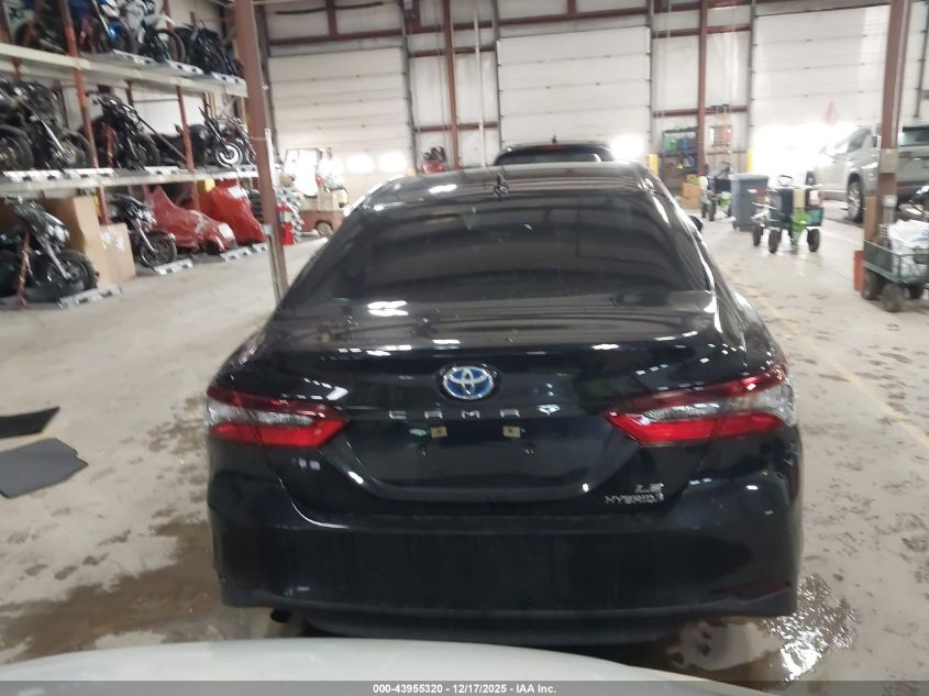 2021 Toyota Camry Le Hybrid VIN: 4T1C31AK8MU024440 Lot: 43955320