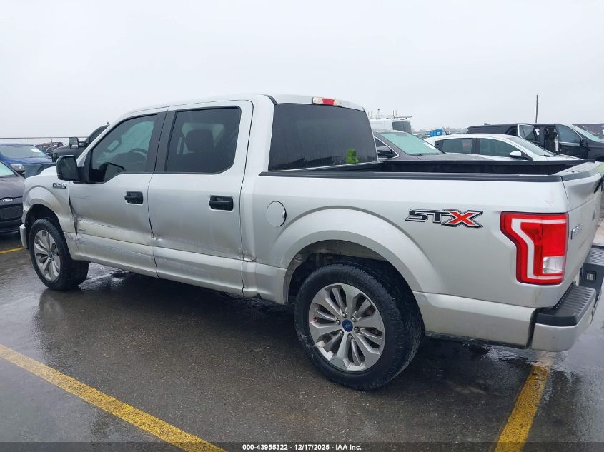 2017 Ford F-150 Xl VIN: 1FTEW1CPXHKE09481 Lot: 43955322