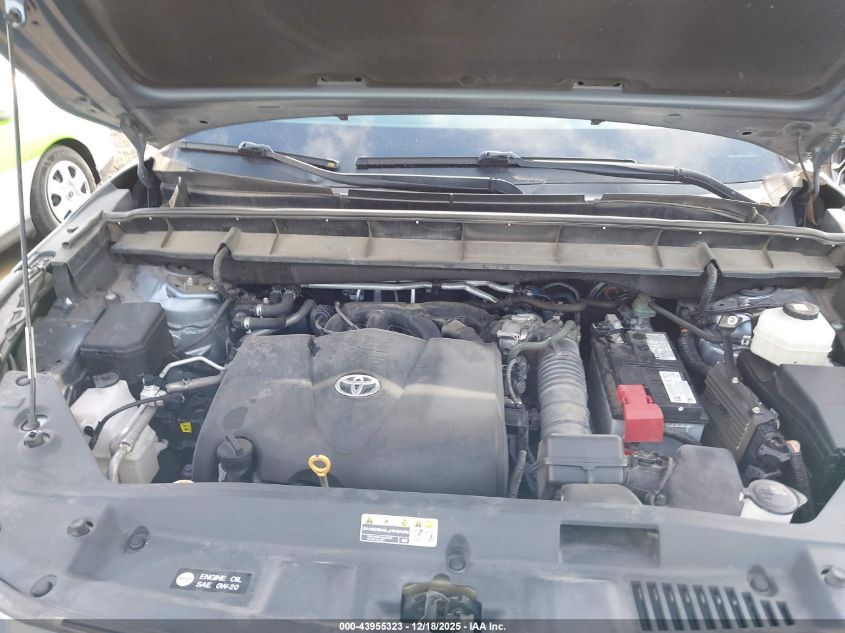 2021 Toyota Highlander Le VIN: 5TDZZRAH4MS061926 Lot: 43955323