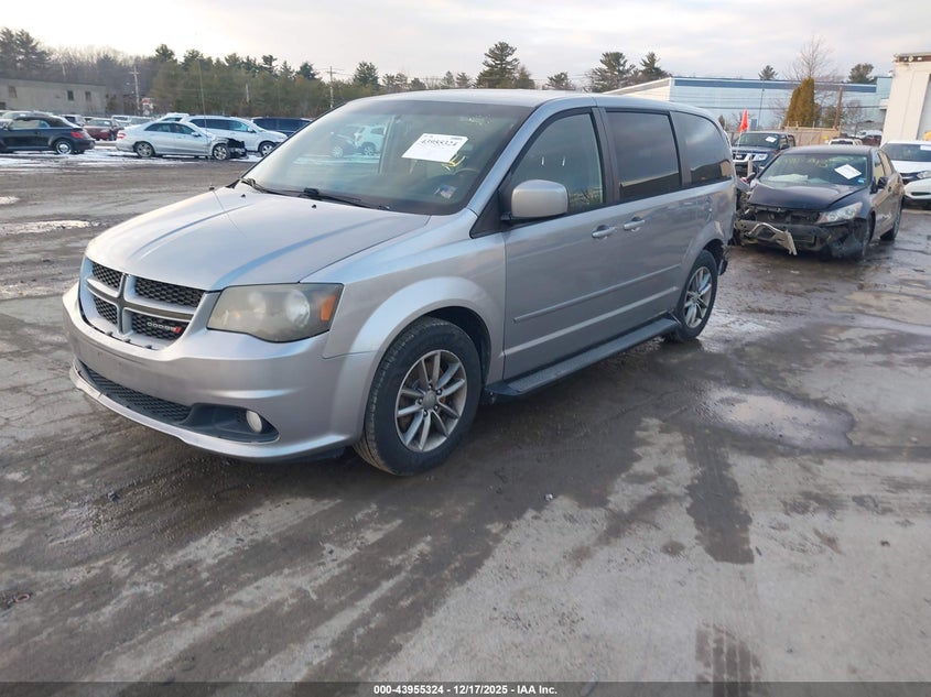 Vin: 2c4rdgegxer337315, lot: 44450967, dodge grand caravan r/t 20142
