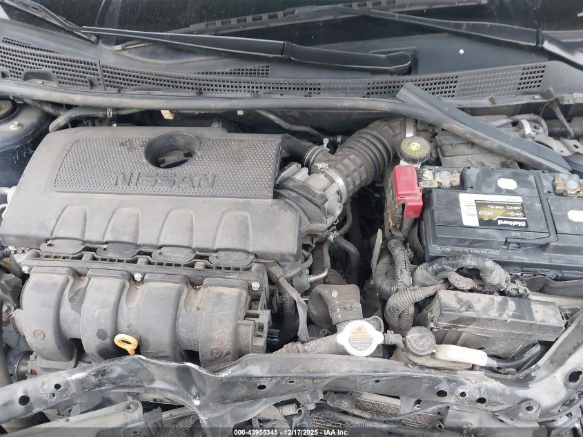 2019 Nissan Sentra S VIN: 3N1AB7AP2KY204622 Lot: 43955345