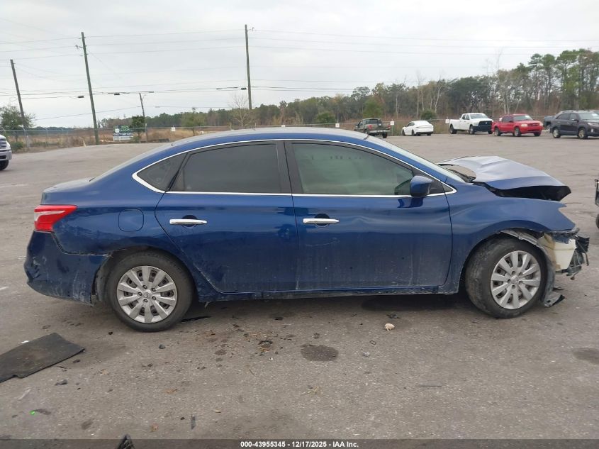 2019 Nissan Sentra S VIN: 3N1AB7AP2KY204622 Lot: 43955345