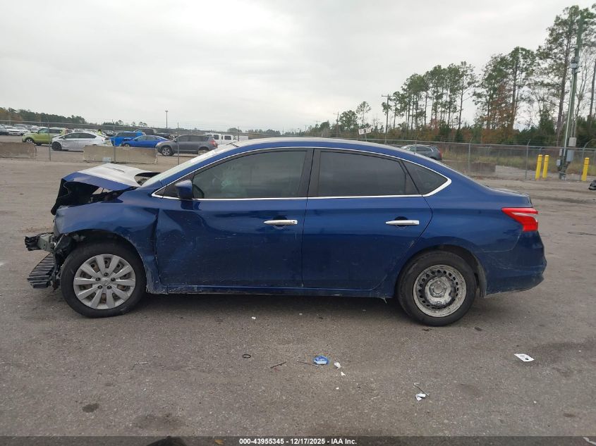 2019 Nissan Sentra S VIN: 3N1AB7AP2KY204622 Lot: 43955345