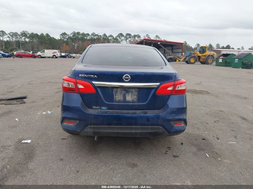 2019 Nissan Sentra S VIN: 3N1AB7AP2KY204622 Lot: 43955345