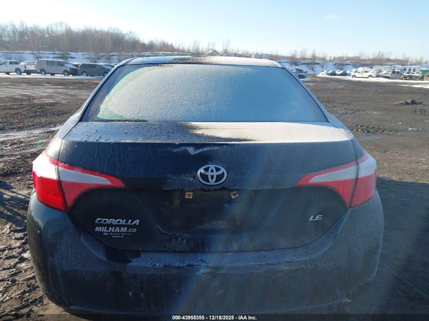 2016 Toyota Corolla Le VIN: 2T1BURHE2GC486246 Lot: 43955355