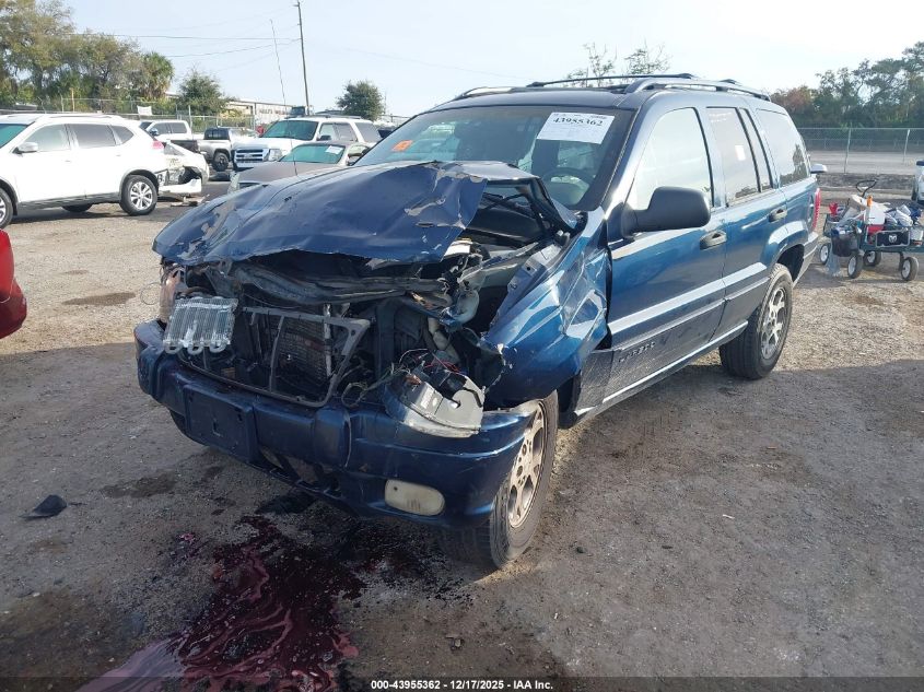 2001 Jeep Grand Cherokee Laredo VIN: 1J4GW48N11C536616 Lot: 43955362