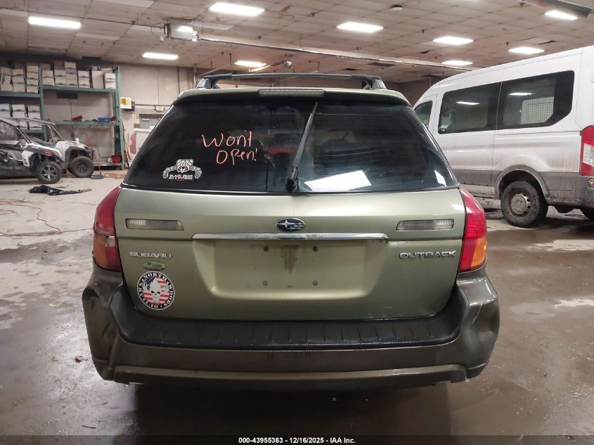 2005 Subaru Outback 2.5I VIN: 4S4BP61C557347138 Lot: 43955363