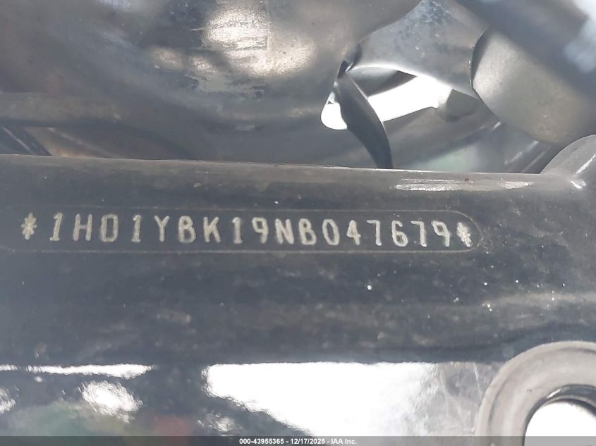 2022 Harley-Davidson Flhcs VIN: 1HD1YBK19NB047679 Lot: 43955365