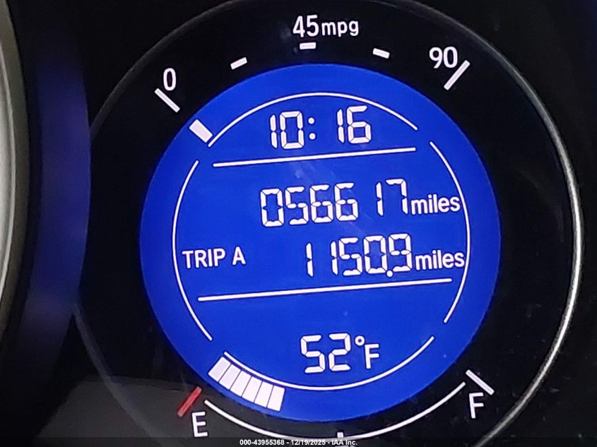 2016 Honda Fit Lx VIN: JHMGK5H59GS016099 Lot: 43955368