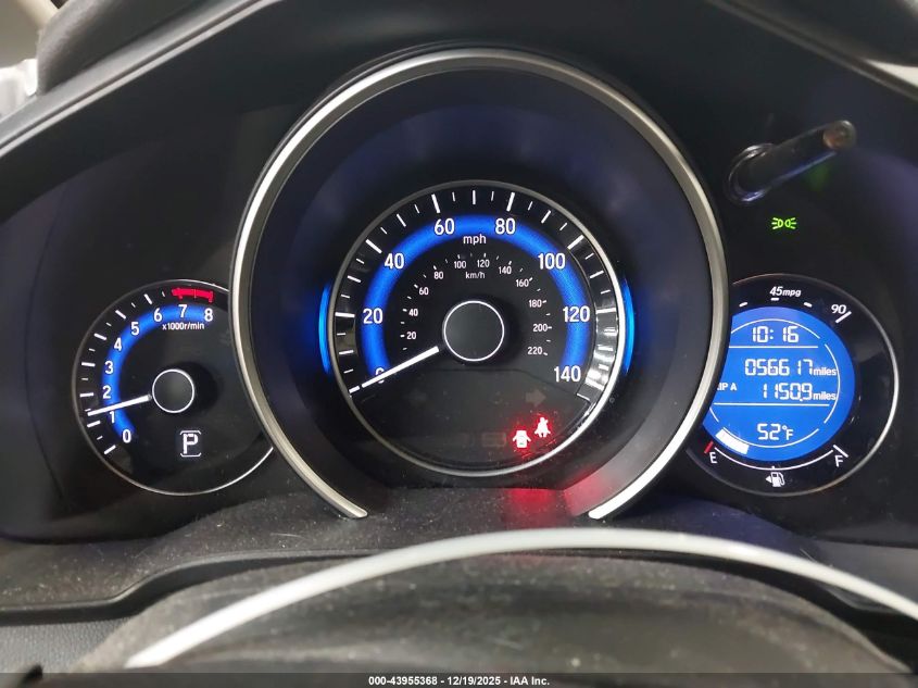 2016 Honda Fit Lx VIN: JHMGK5H59GS016099 Lot: 43955368