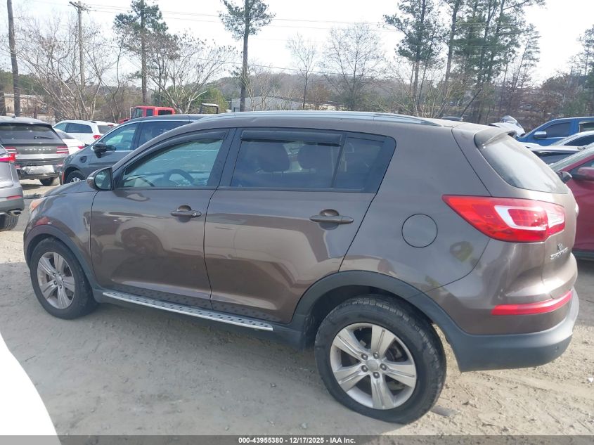 2013 Kia Sportage Lx VIN: KNDPB3A26D7443616 Lot: 43955380