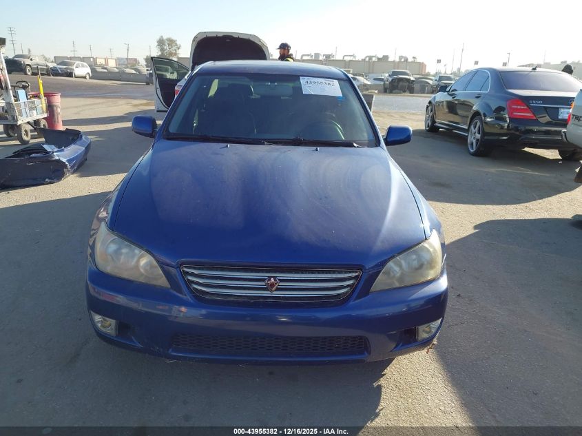 2003 Lexus Is 300 Base W/5-Speed Manual VIN: JTHBD192130067068 Lot: 43955382