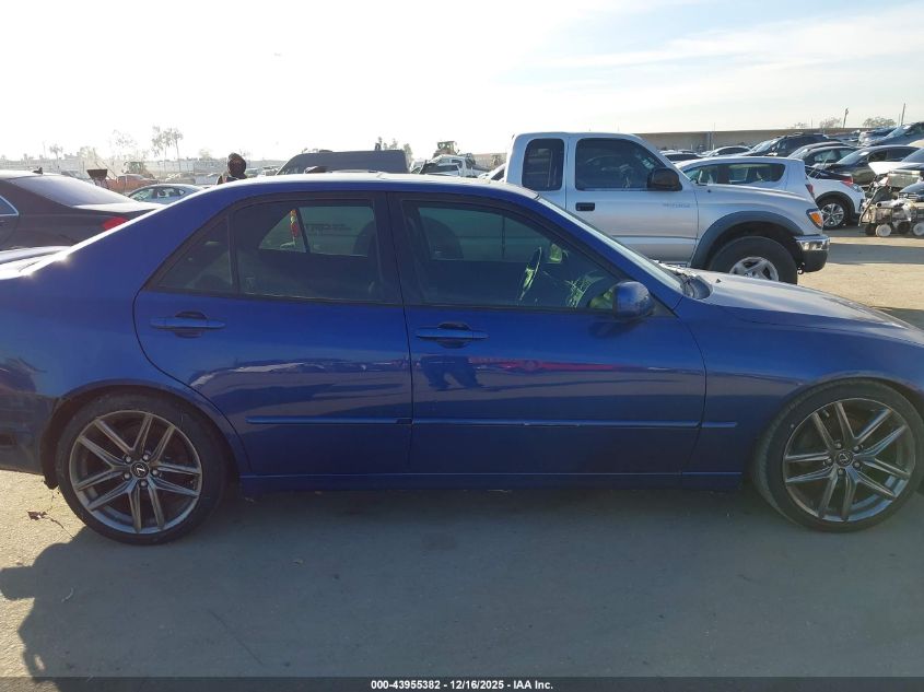 2003 Lexus Is 300 Base W/5-Speed Manual VIN: JTHBD192130067068 Lot: 43955382