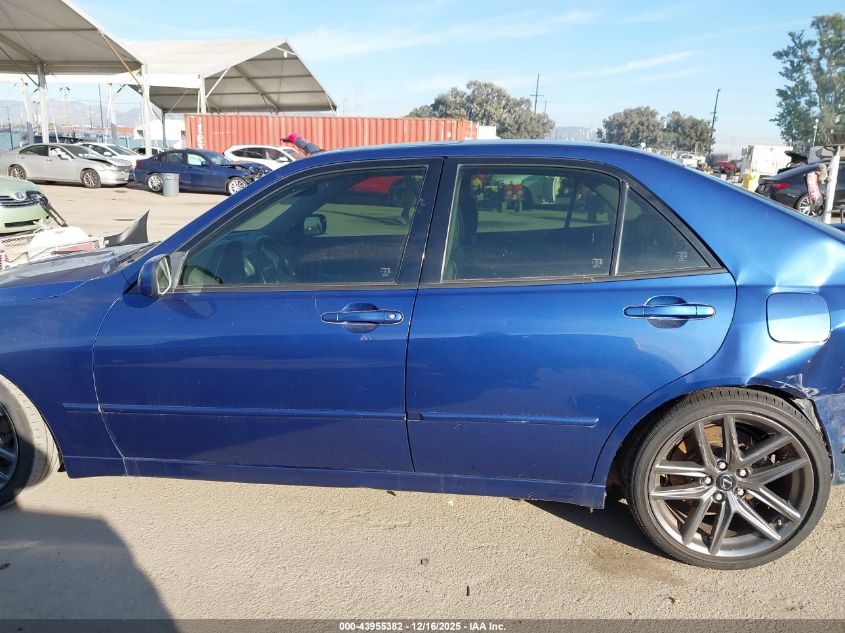 2003 Lexus Is 300 Base W/5-Speed Manual VIN: JTHBD192130067068 Lot: 43955382