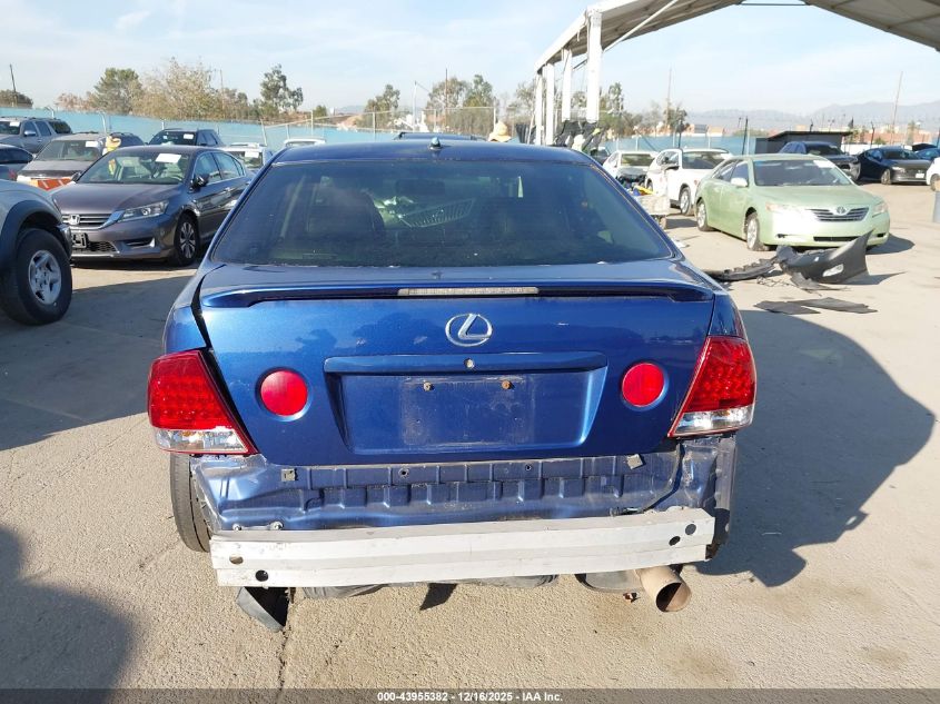 2003 Lexus Is 300 Base W/5-Speed Manual VIN: JTHBD192130067068 Lot: 43955382