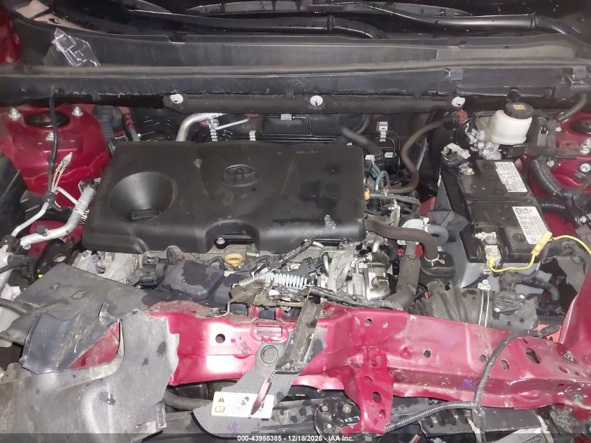 2020 Toyota Rav4 Le VIN: 2T3G1RFV9LW106353 Lot: 43955385