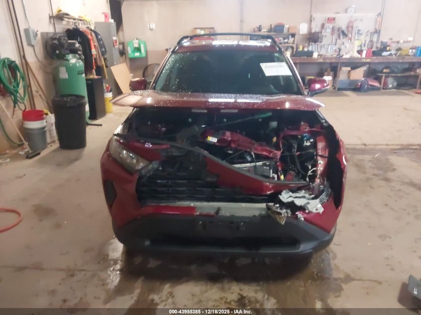 2020 Toyota Rav4 Le VIN: 2T3G1RFV9LW106353 Lot: 43955385