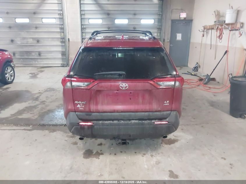 2020 Toyota Rav4 Le VIN: 2T3G1RFV9LW106353 Lot: 43955385