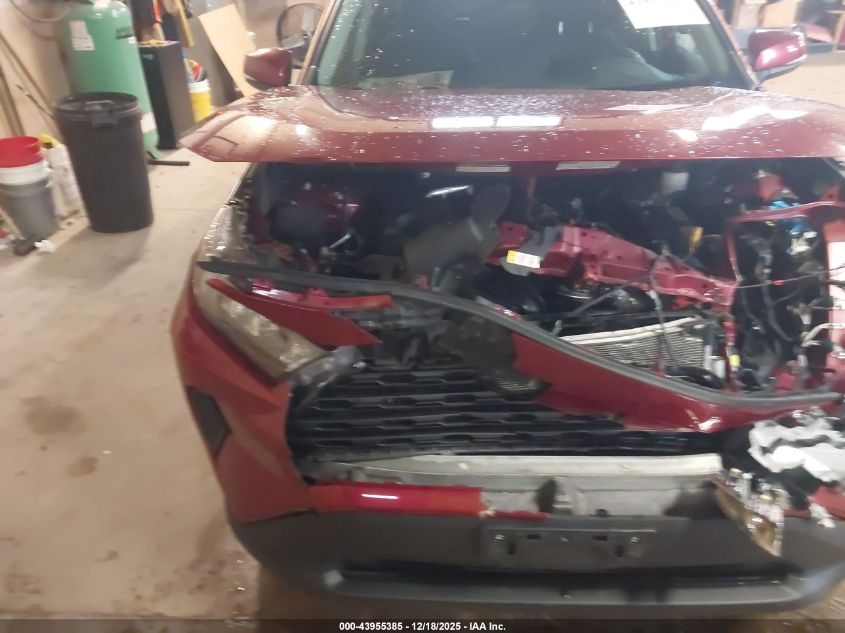 2020 Toyota Rav4 Le VIN: 2T3G1RFV9LW106353 Lot: 43955385