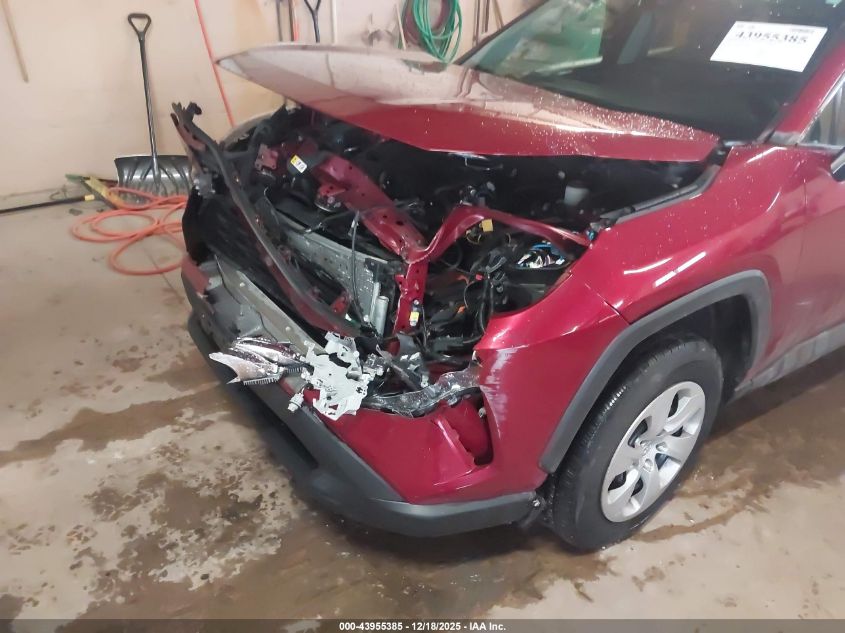 2020 Toyota Rav4 Le VIN: 2T3G1RFV9LW106353 Lot: 43955385