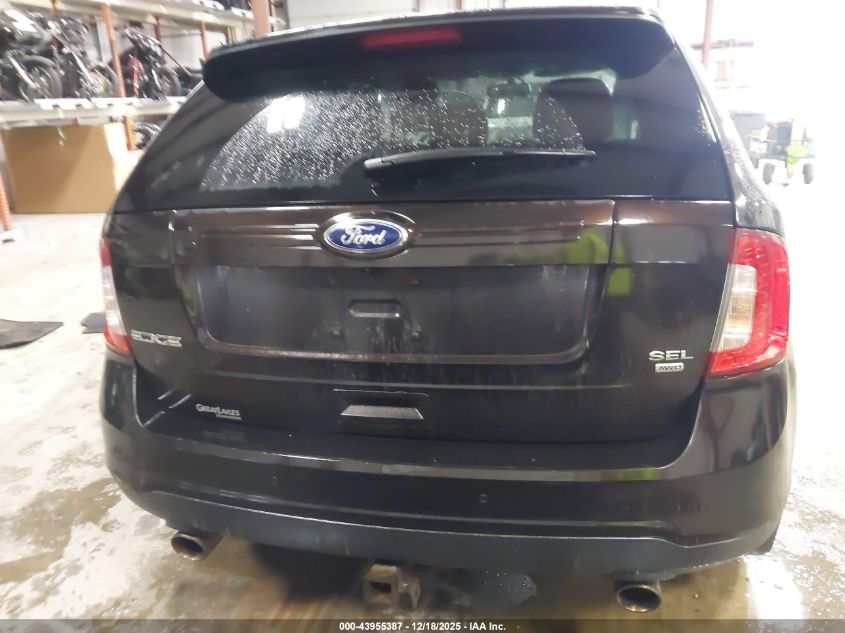 2013 Ford Edge Sel VIN: 2FMDK4JC2DBB57735 Lot: 43955387