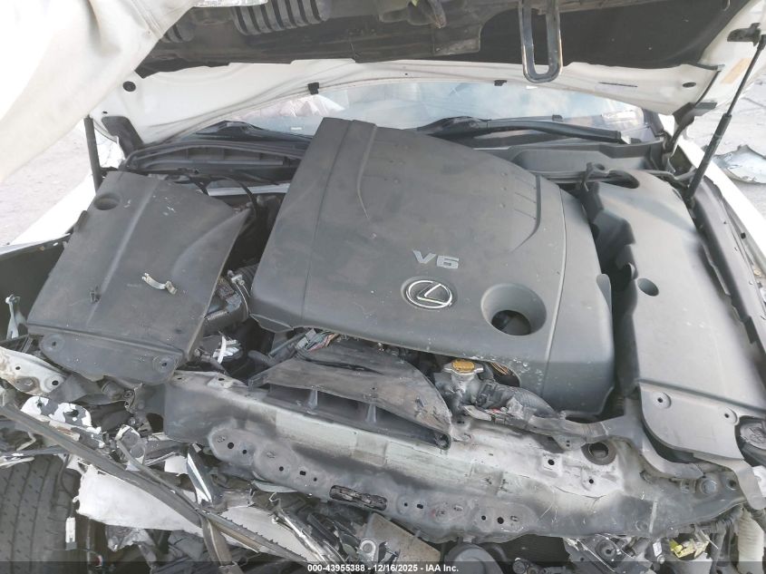 2010 Lexus Is 250 VIN: JTHCF5C2XA5036089 Lot: 43955388