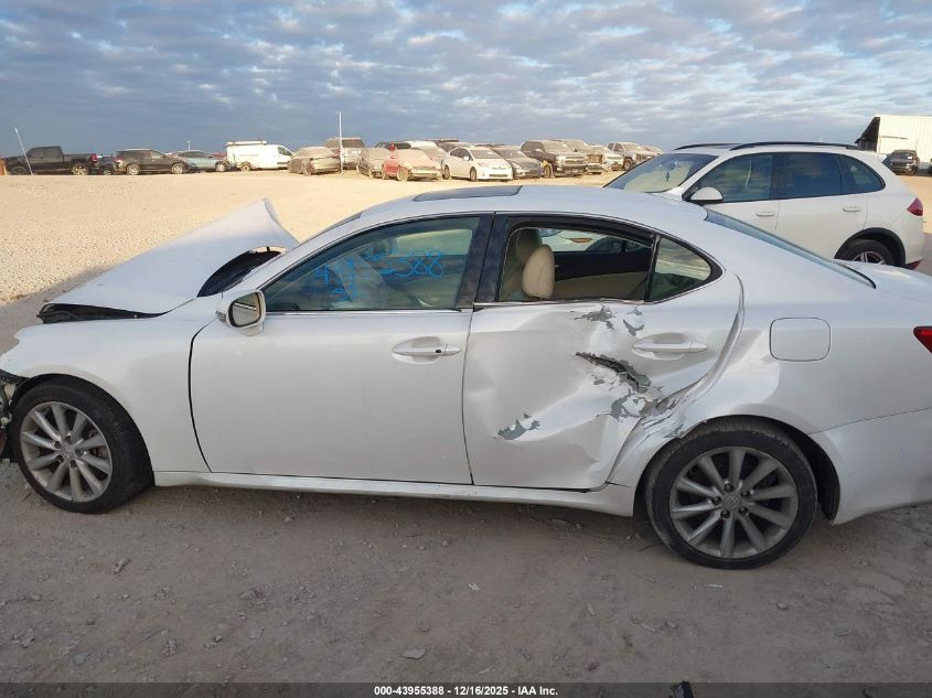 2010 Lexus Is 250 VIN: JTHCF5C2XA5036089 Lot: 43955388