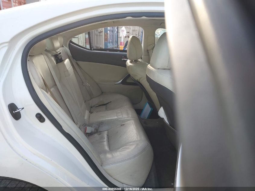2010 Lexus Is 250 VIN: JTHCF5C2XA5036089 Lot: 43955388