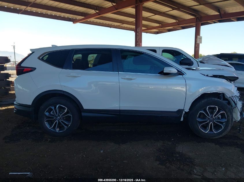 2022 Honda Cr-V Awd Ex-L VIN: 2HKRW2H88NH637000 Lot: 43955390