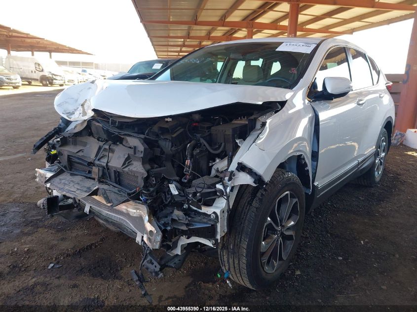 2022 Honda Cr-V Awd Ex-L VIN: 2HKRW2H88NH637000 Lot: 43955390