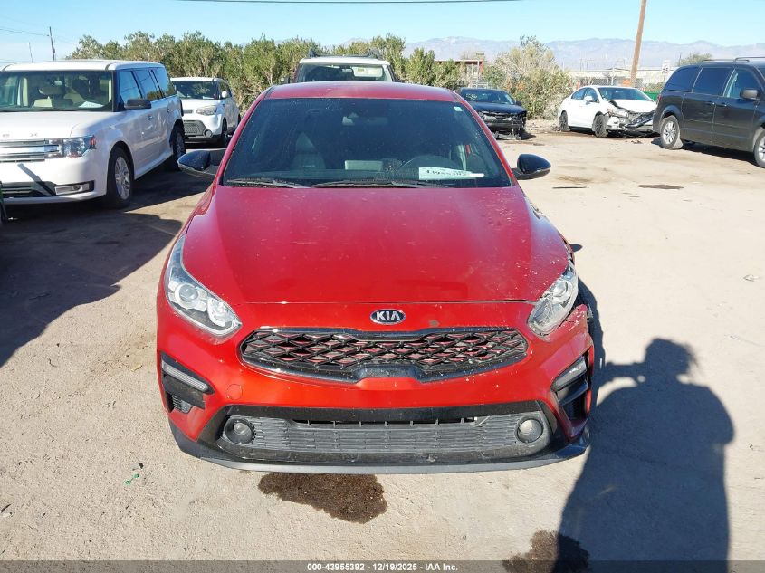 2021 Kia Forte Gt-Line VIN: 3KPF34AD7ME290583 Lot: 43955392