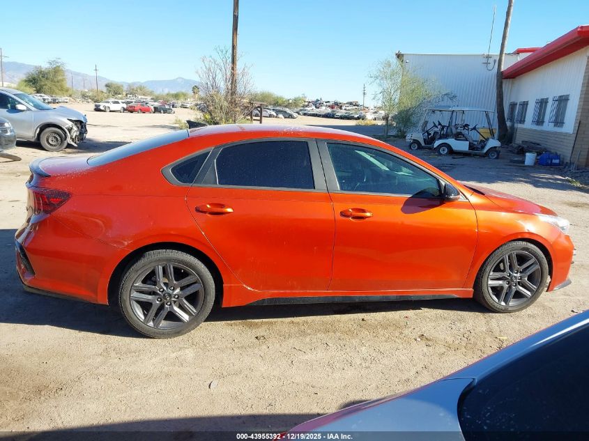 2021 Kia Forte Gt-Line VIN: 3KPF34AD7ME290583 Lot: 43955392