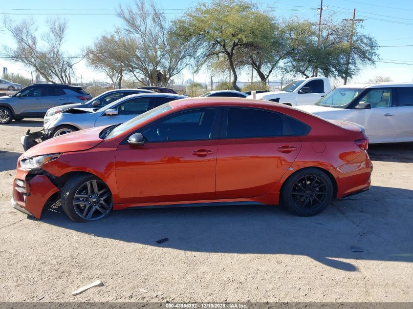 2021 Kia Forte Gt-Line VIN: 3KPF34AD7ME290583 Lot: 43955392