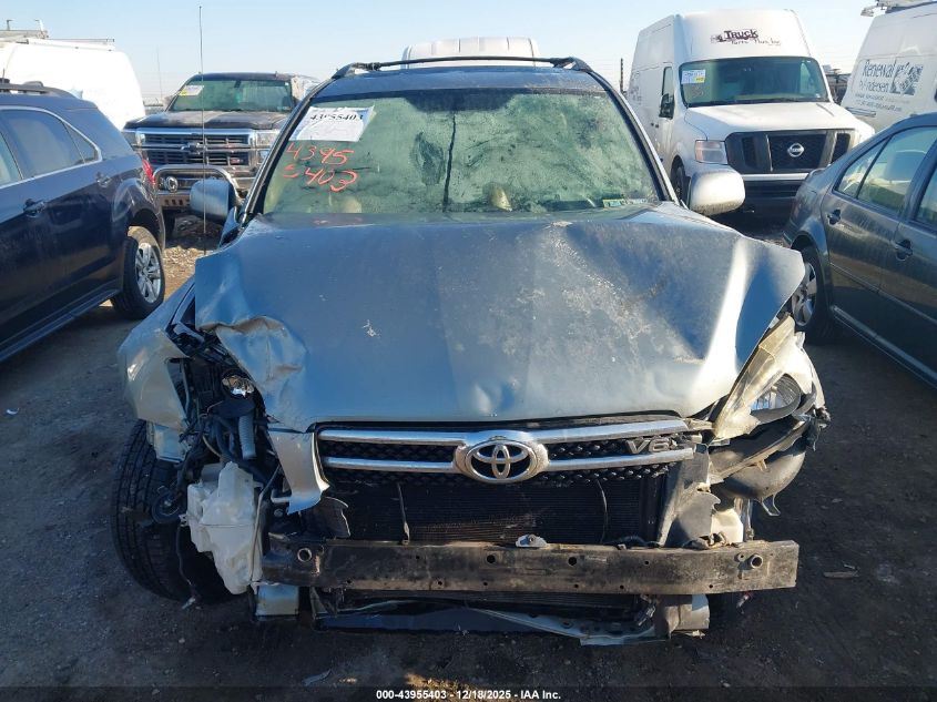 2008 Toyota Rav4 Limited V6 VIN: JTMBK31V686045662 Lot: 43955403