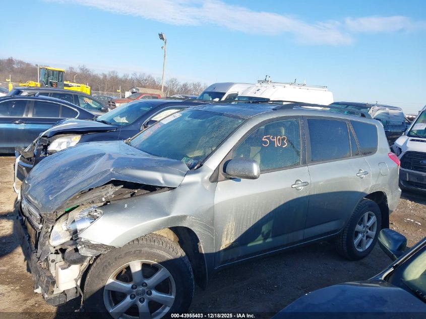 2008 Toyota Rav4 Limited V6 VIN: JTMBK31V686045662 Lot: 43955403