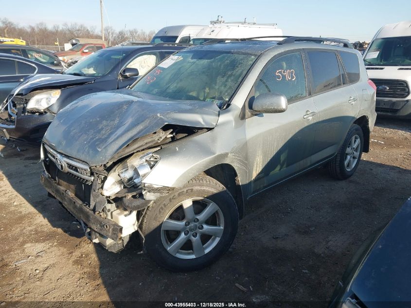 2008 Toyota Rav4 Limited V6 VIN: JTMBK31V686045662 Lot: 43955403