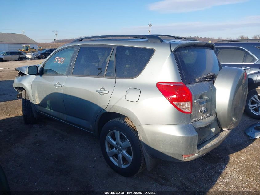 2008 Toyota Rav4 Limited V6 VIN: JTMBK31V686045662 Lot: 43955403