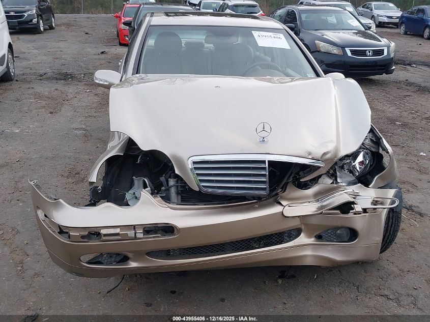 2002 Mercedes-Benz C 240 VIN: WDBRF61JX2F230451 Lot: 43955406