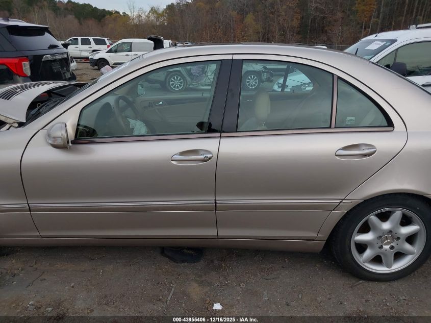 2002 Mercedes-Benz C 240 VIN: WDBRF61JX2F230451 Lot: 43955406