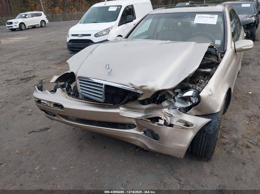 2002 Mercedes-Benz C 240 VIN: WDBRF61JX2F230451 Lot: 43955406